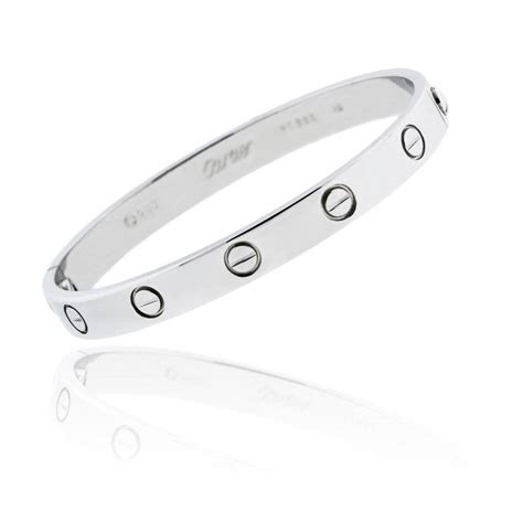 replica cartier love bracelet sterling silver uk|cartier love bracelet copy.